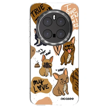 Picasee átlátszó szilikon tok az alábbi mobiltelefonokra Honor Magic7 Pro 5G - Frenchies