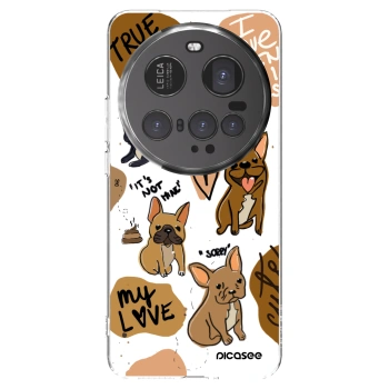 Picasee átlátszó szilikon tok az alábbi mobiltelefonokra Xiaomi 15 Ultra - Frenchies