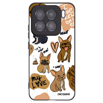 Picasee fekete szilikon tok az alábbi mobiltelefonokra Xiaomi 15 - Frenchies