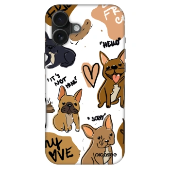 Szilikon tok erre a típusra Apple iPhone 16 Plus - Frenchies