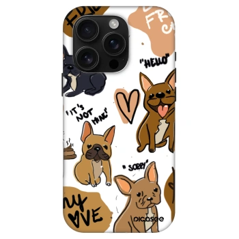 Szilikon tok erre a típusra Apple iPhone 16 Pro - Frenchies