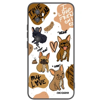 Picasee fekete szilikon tok az alábbi mobiltelefonokra Xiaomi Mi Note 10 (Pro) - Frenchies