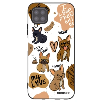 Picasee fekete szilikon tok az alábbi mobiltelefonokra Huawei P40 Lite - Frenchies