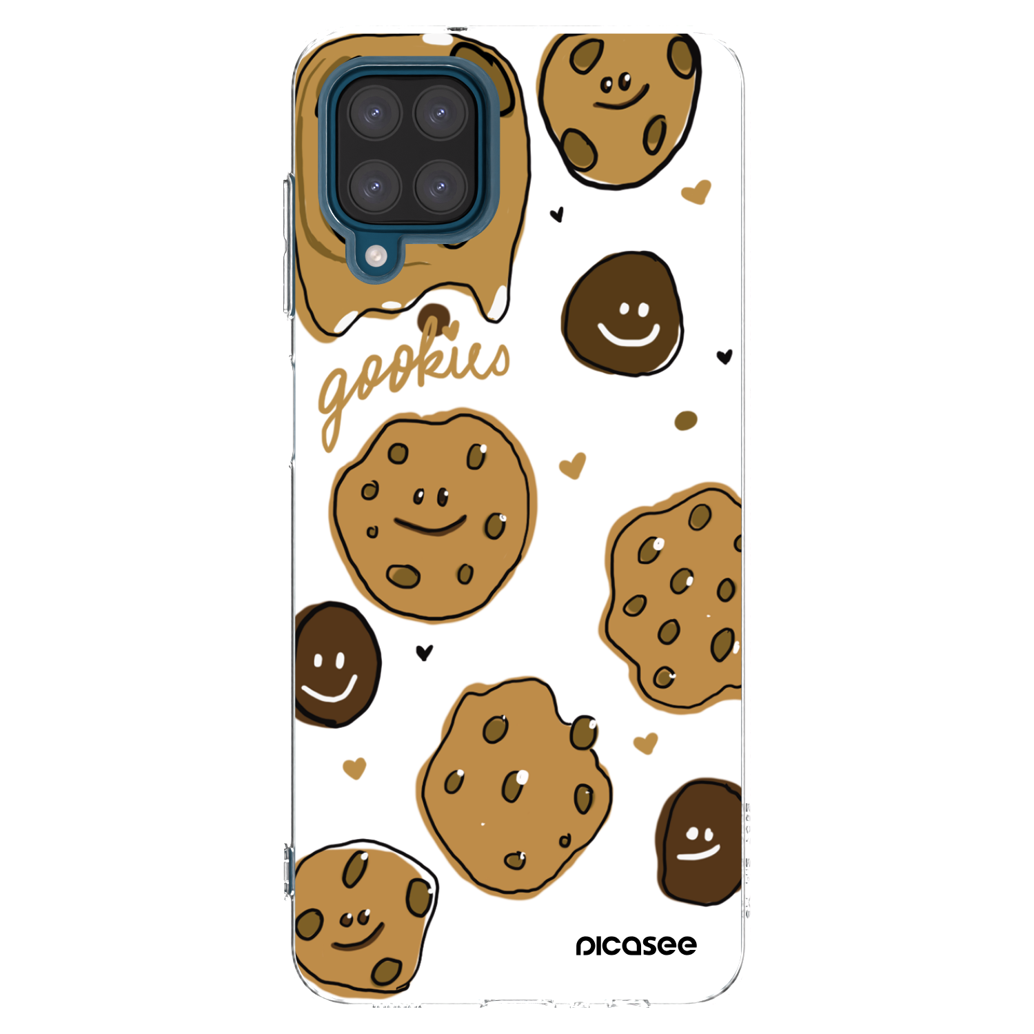 Picasee átlátszó szilikon tok az alábbi mobiltelefonokra Samsung Galaxy A12 A125F - Gookies
