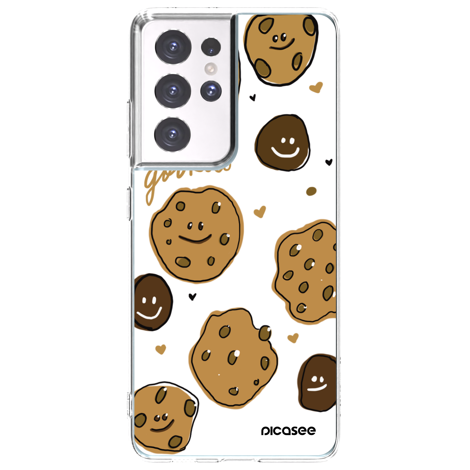 Picasee átlátszó szilikon tok az alábbi mobiltelefonokra Samsung Galaxy S21 Ultra 5G G998B - Gookies