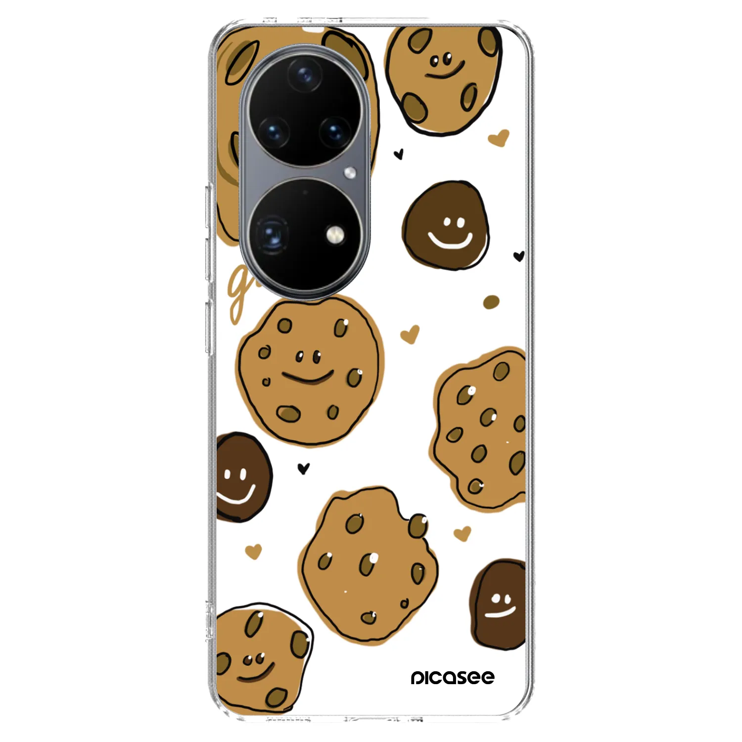 Picasee átlátszó szilikon tok az alábbi mobiltelefonokra Huawei P50 - Gookies