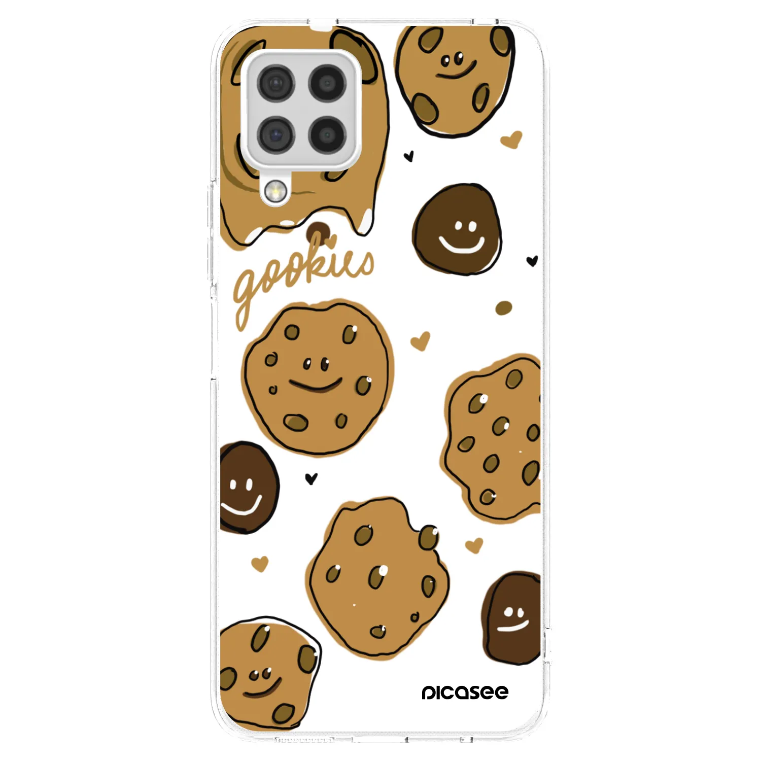 Picasee átlátszó szilikon tok az alábbi mobiltelefonokra Samsung Galaxy A22 A225F 4G - Gookies