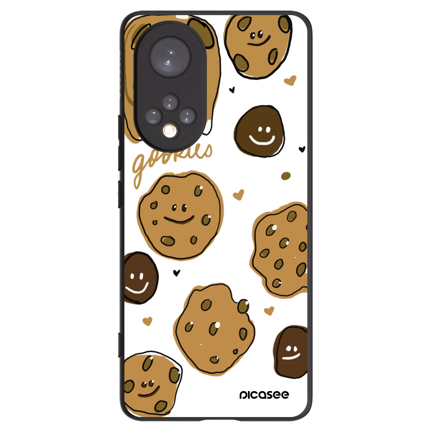 Picasee fekete szilikon tok az alábbi mobiltelefonokra Honor 50 5G - Gookies