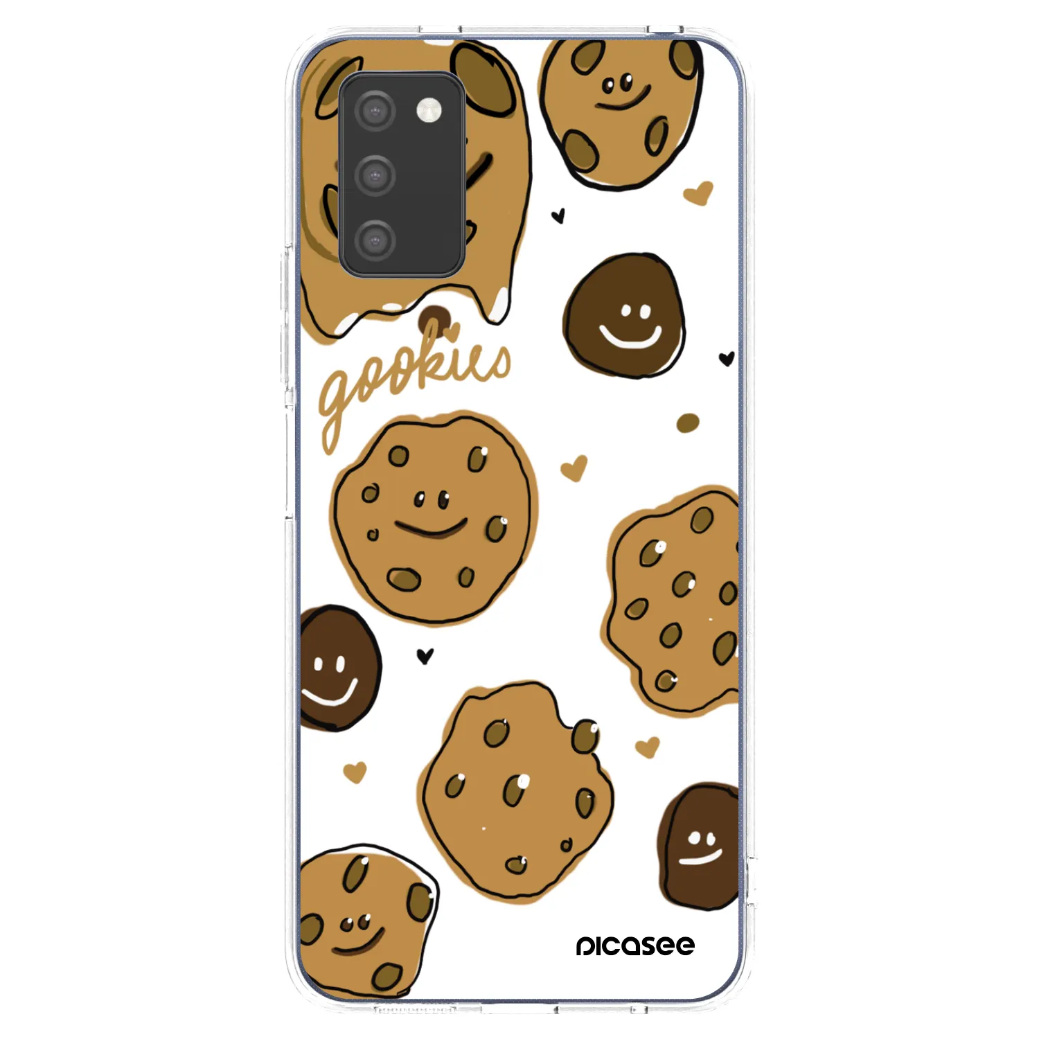 Picasee átlátszó szilikon tok az alábbi mobiltelefonokra Samsung Galaxy A03s A037G - Gookies