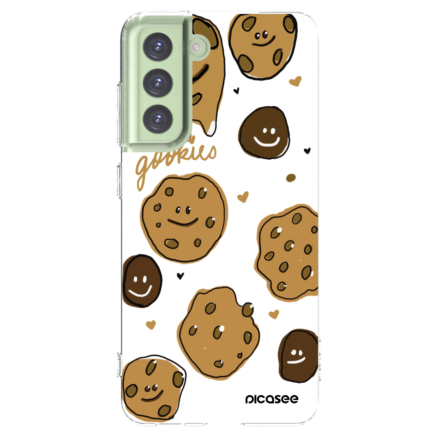 Picasee átlátszó szilikon tok az alábbi mobiltelefonokra Samsung Galaxy S21 FE 5G - Gookies