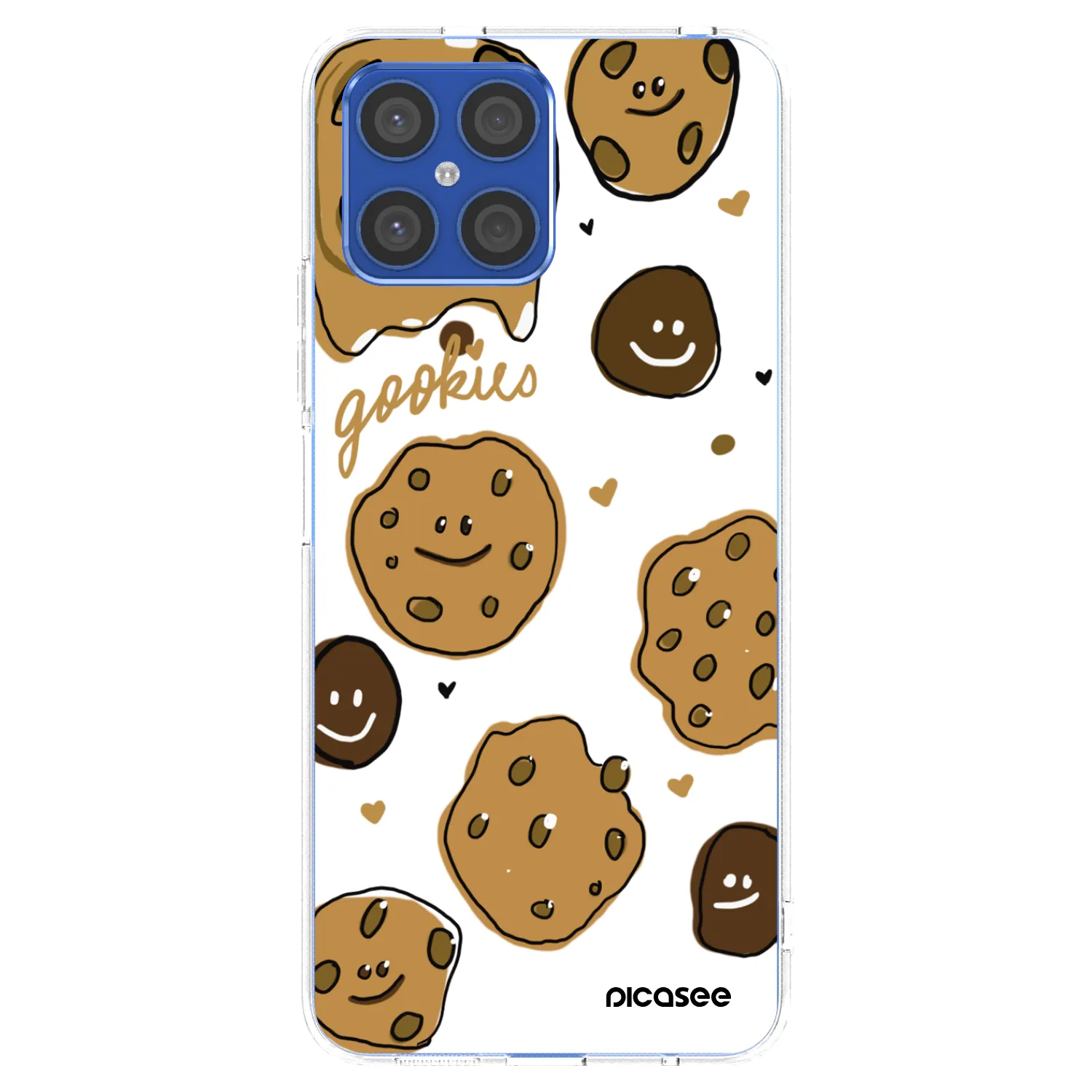 Picasee átlátszó szilikon tok az alábbi mobiltelefonokra Honor X8 4G - Gookies