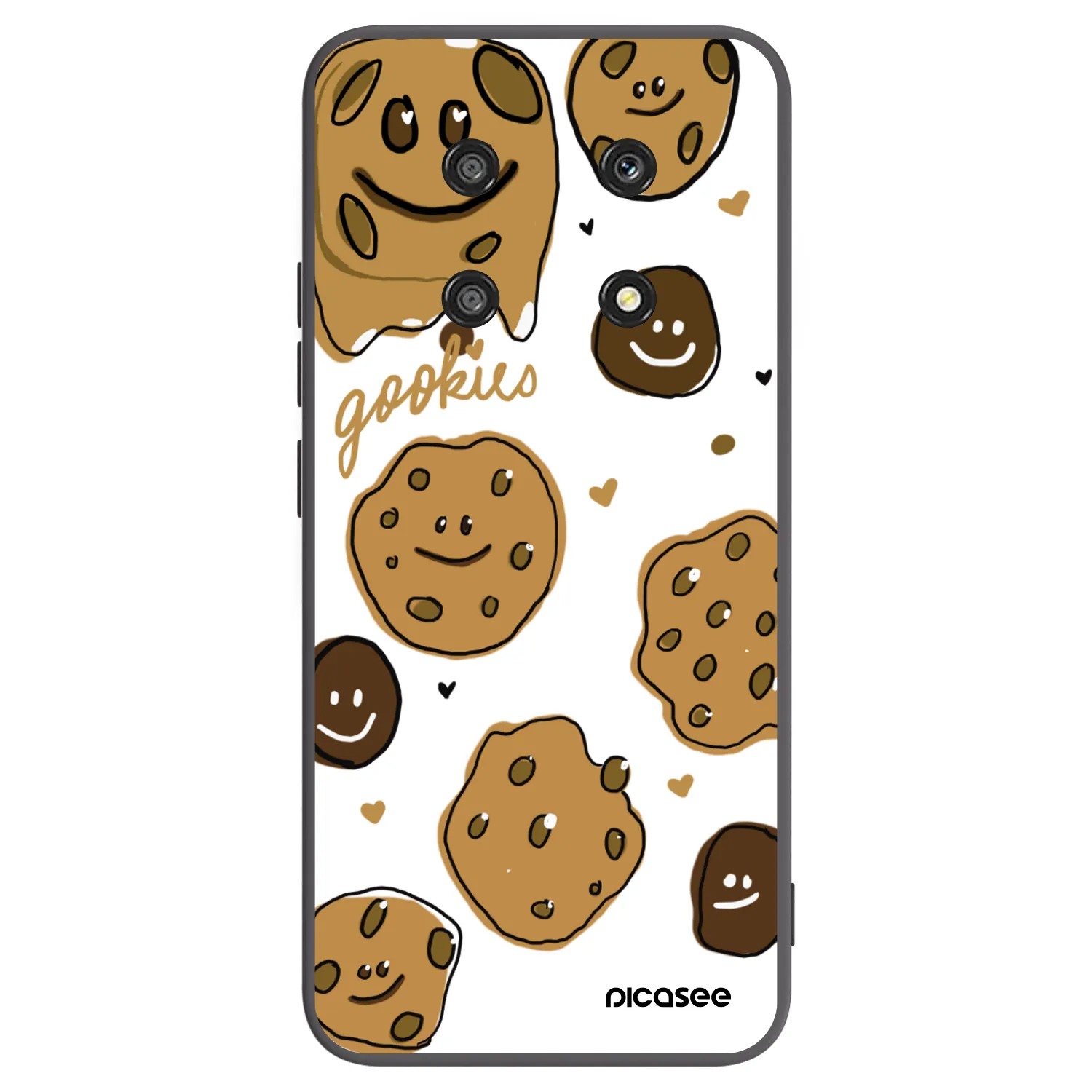 Picasee fekete szilikon tok az alábbi mobiltelefonokra Honor Magic4 Lite 5G - Gookies