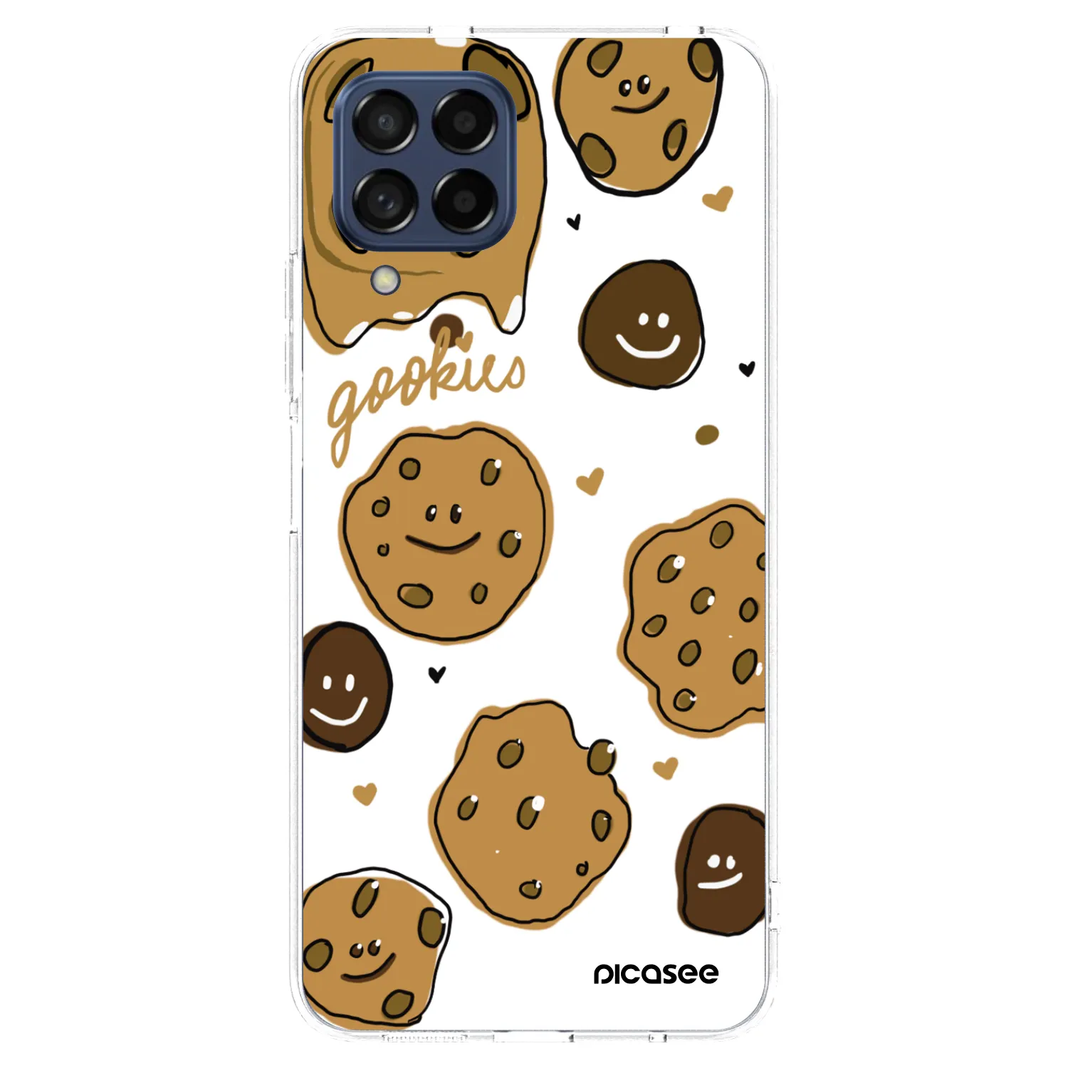 Picasee átlátszó szilikon tok az alábbi mobiltelefonokra Samsung Galaxy M53 5G - Gookies