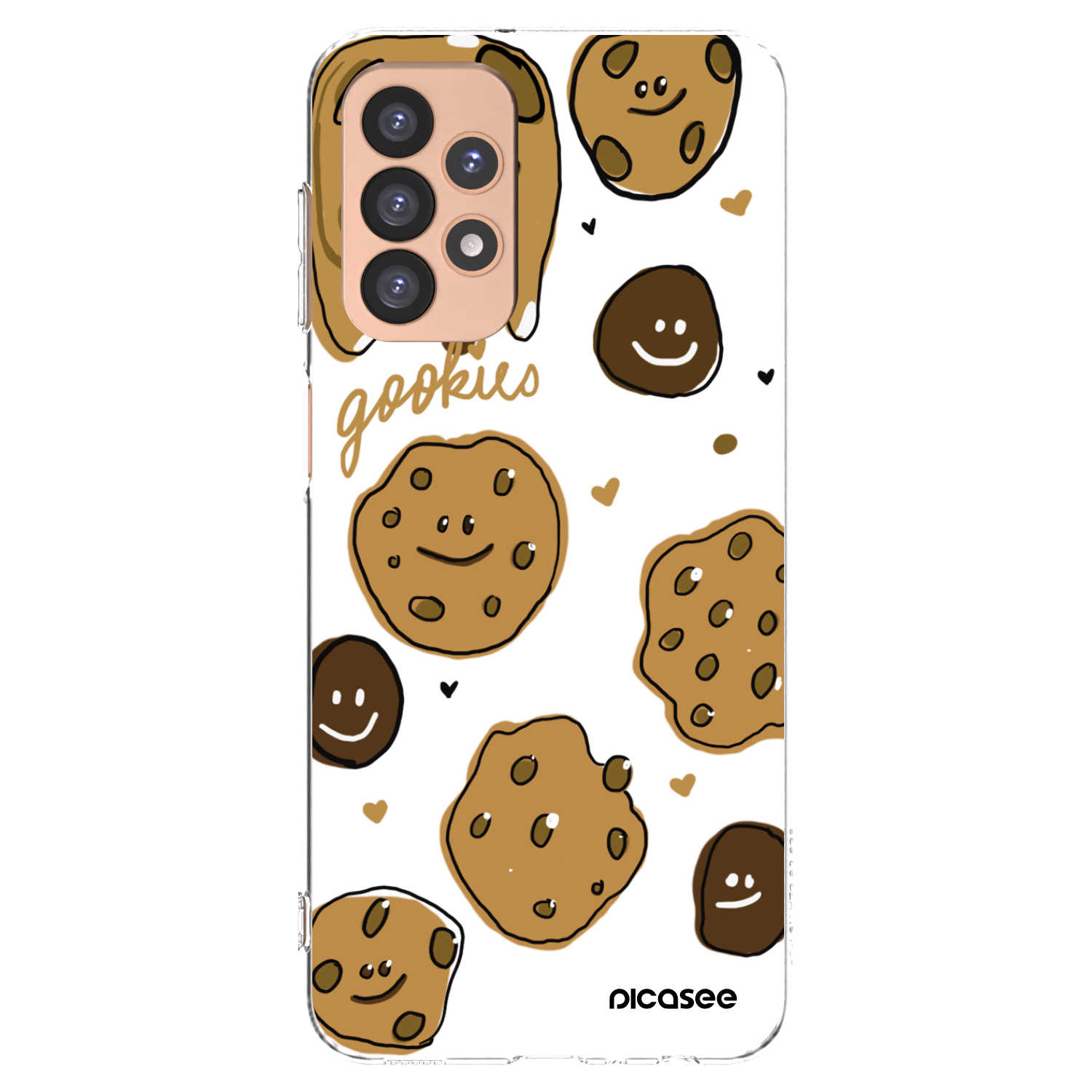 Picasee átlátszó szilikon tok az alábbi mobiltelefonokra Samsung Galaxy A23 A236B 5G - Gookies