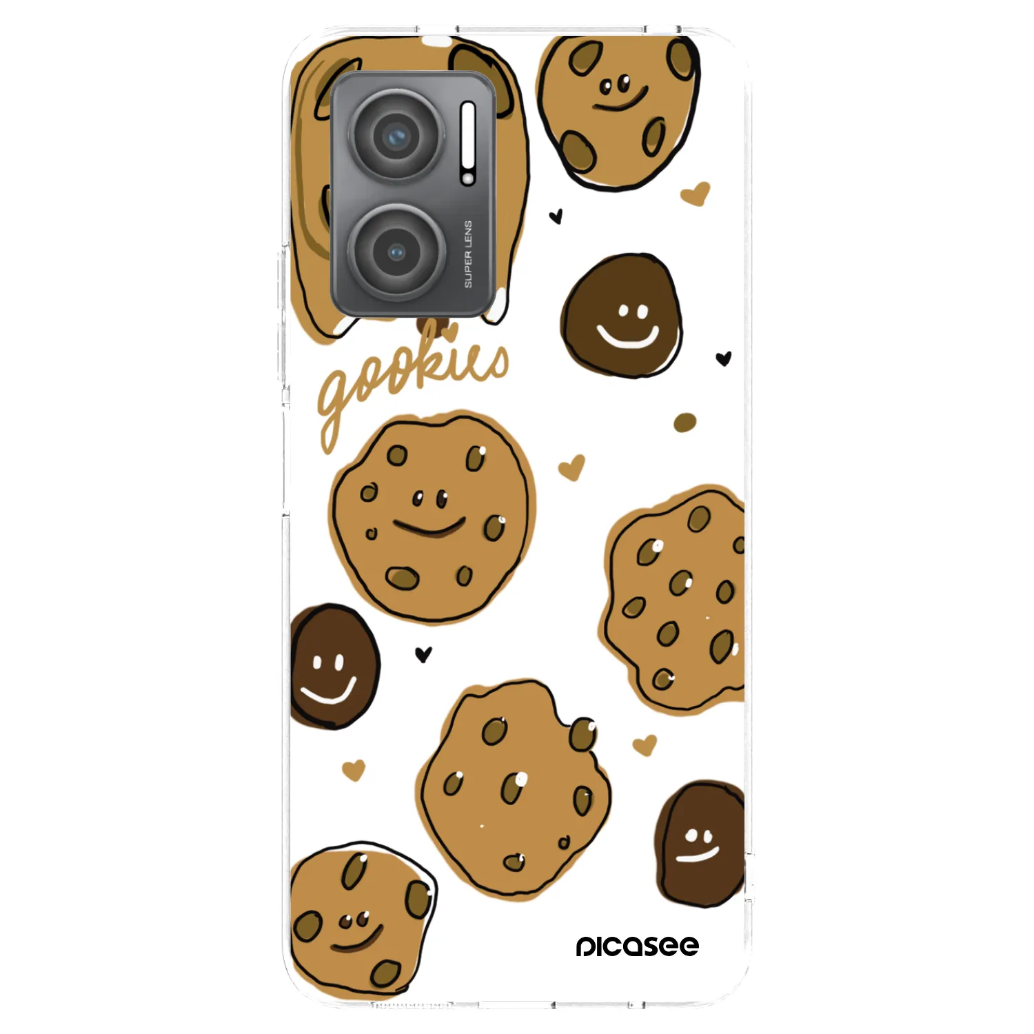 Picasee átlátszó szilikon tok az alábbi mobiltelefonokra Xiaomi Redmi 10 5G - Gookies