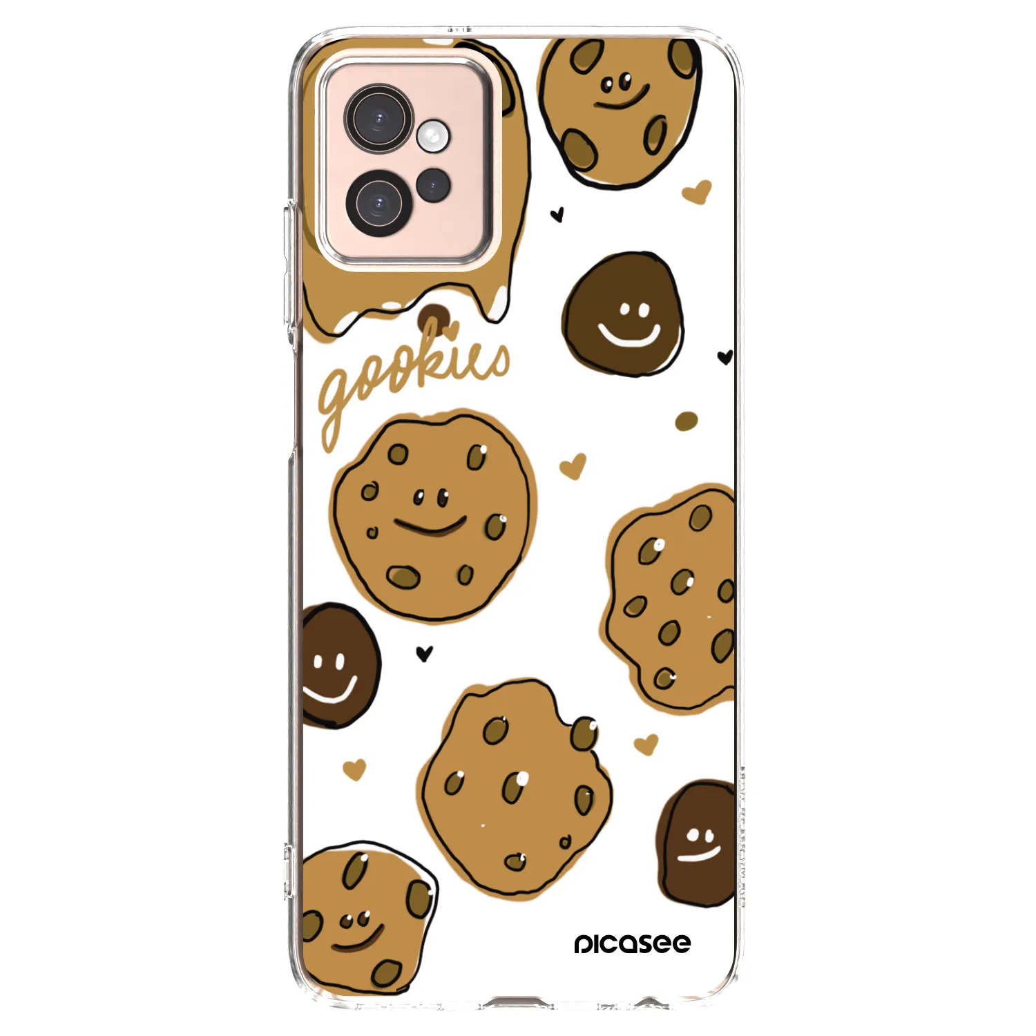 Picasee átlátszó szilikon tok az alábbi mobiltelefonokra Motorola Moto G32 - Gookies