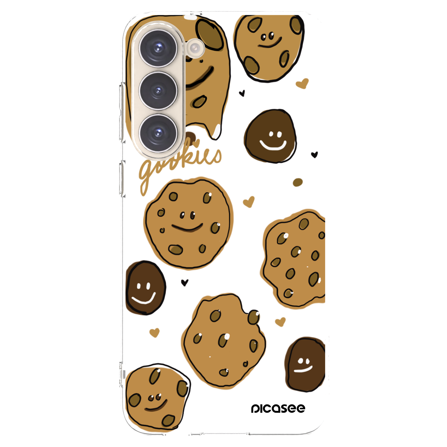 Picasee átlátszó szilikon tok az alábbi mobiltelefonokra Samsung Galaxy S23+ 5G - Gookies