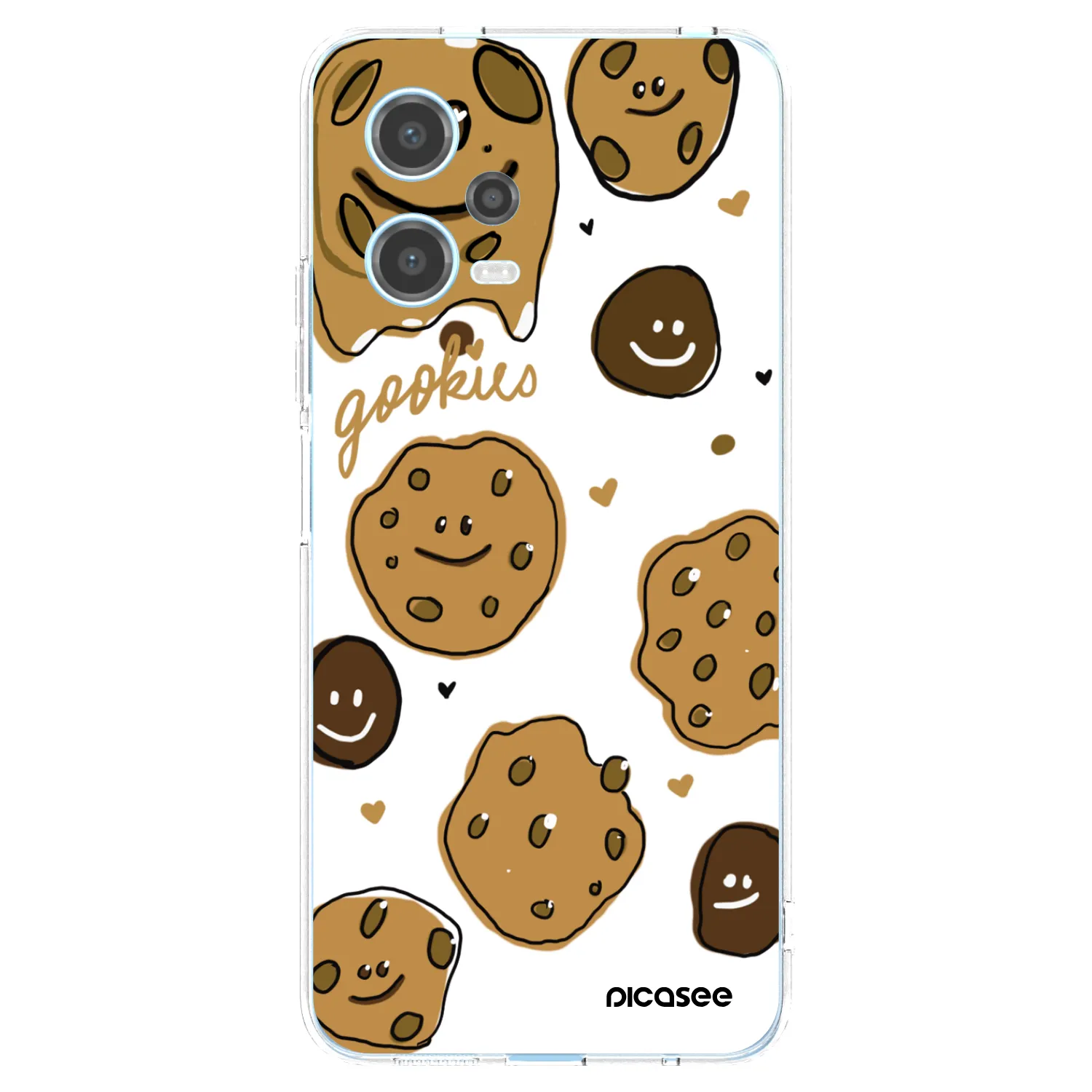 Picasee átlátszó szilikon tok az alábbi mobiltelefonokra Xiaomi Redmi Note 12 5G - Gookies