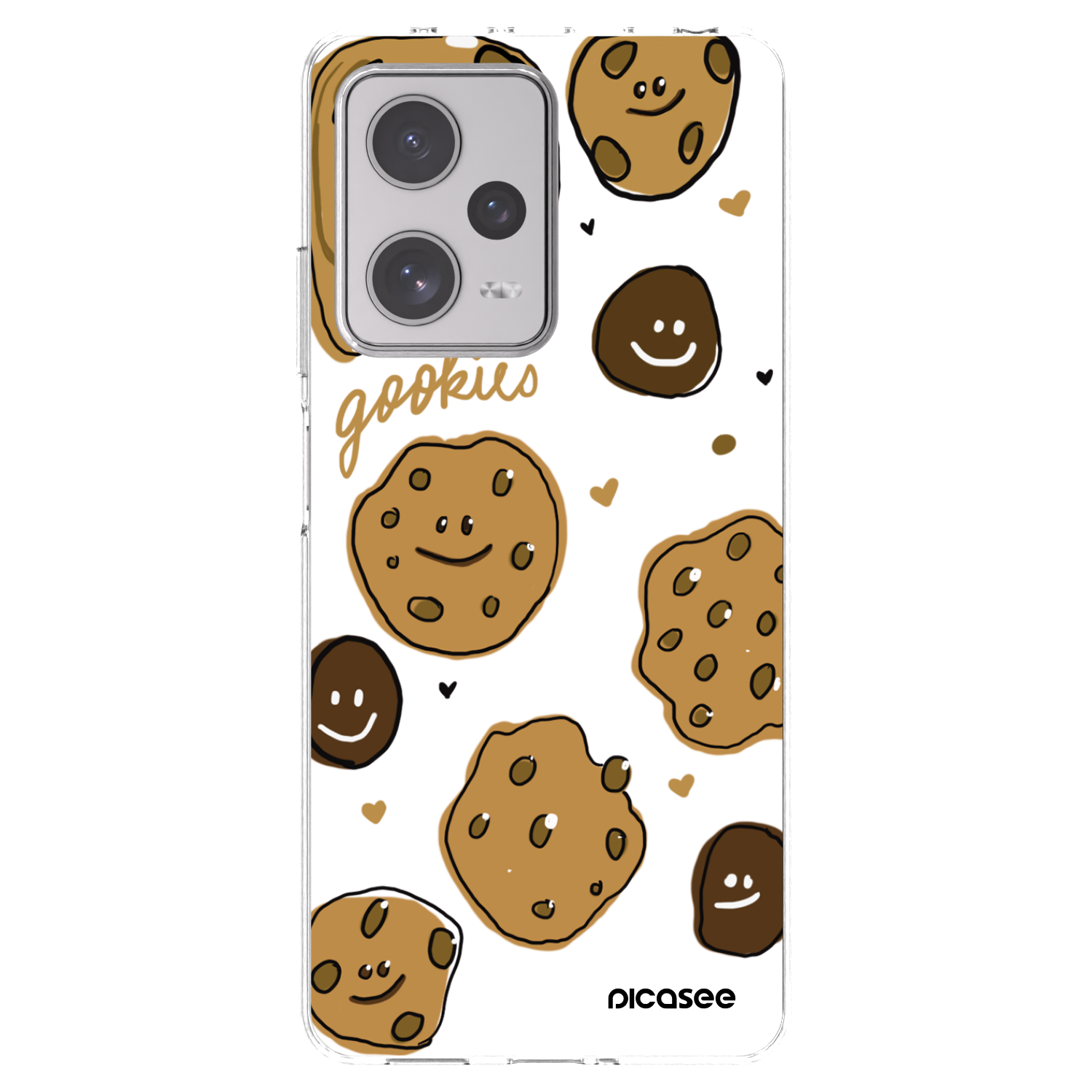 Picasee átlátszó szilikon tok az alábbi mobiltelefonokra Xiaomi Redmi Note 12 Pro+ 5G - Gookies