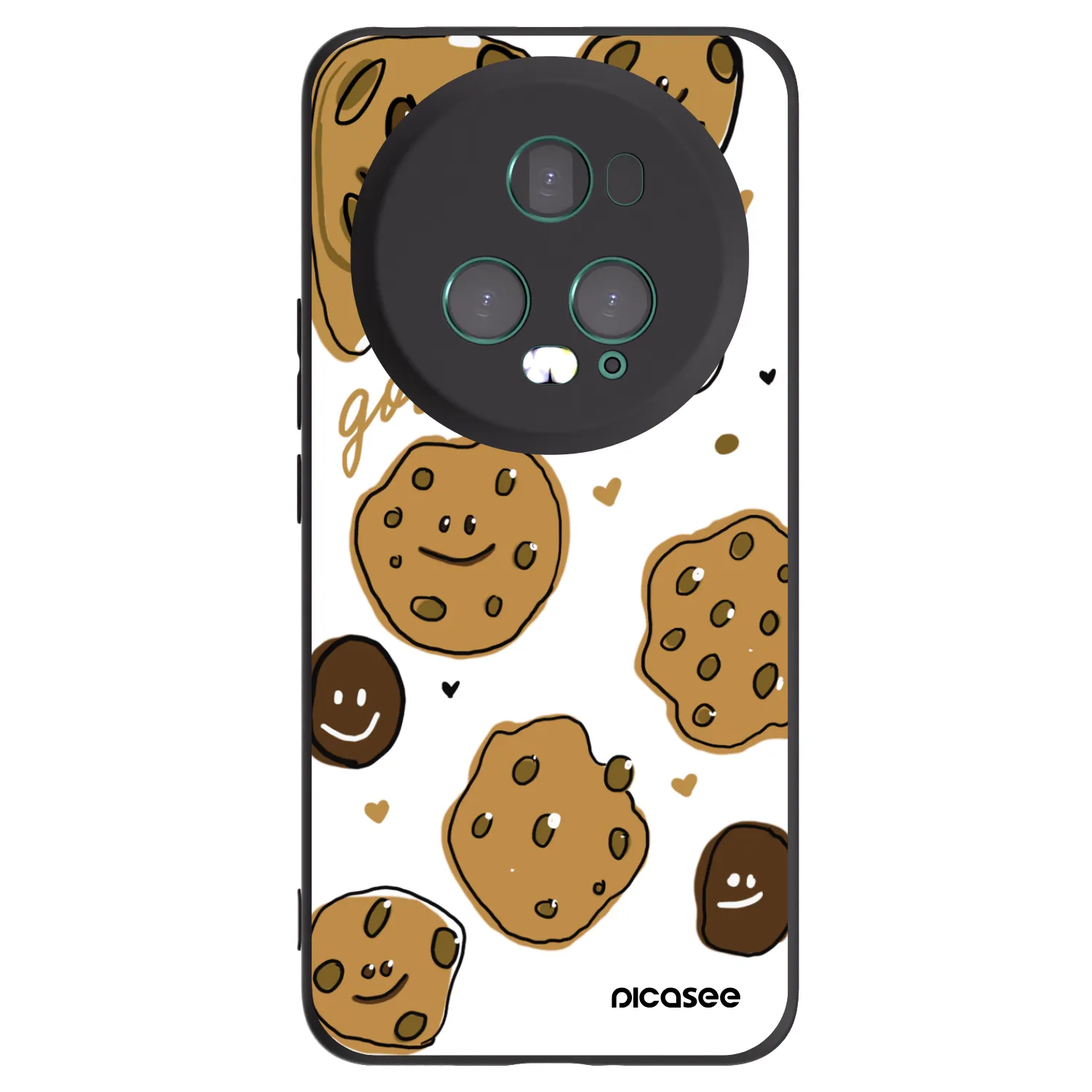 Picasee fekete szilikon tok az alábbi mobiltelefonokra Honor Magic5 Pro - Gookies