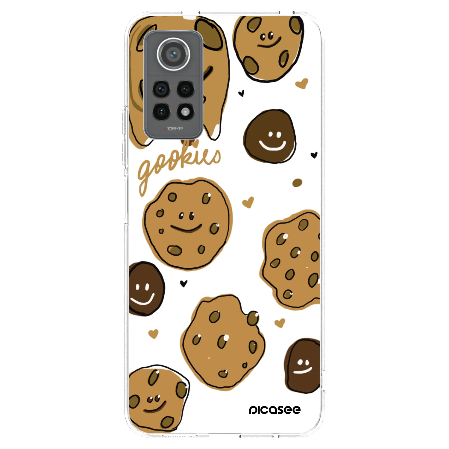 Picasee átlátszó szilikon tok az alábbi mobiltelefonokra Xiaomi Redmi Note 12 Pro 4G - Gookies