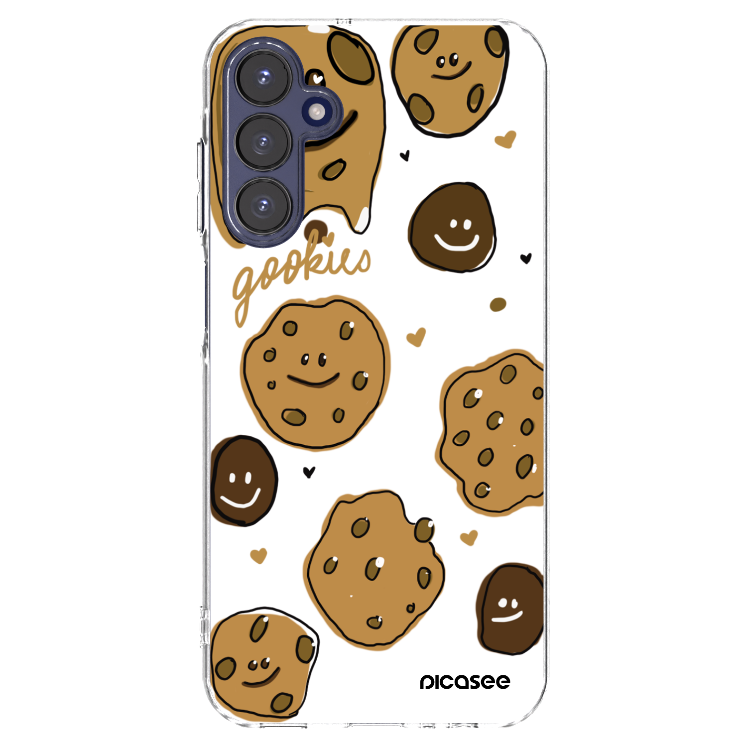 Picasee átlátszó szilikon tok az alábbi mobiltelefonokra Samsung Galaxy A15 A155F 4G - Gookies