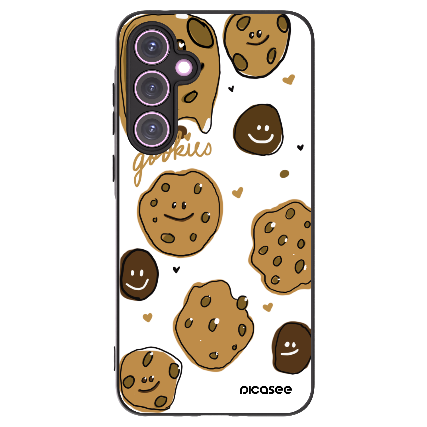 Picasee fekete szilikon tok az alábbi mobiltelefonokra Samsung Galaxy A35 5G A356B - Gookies
