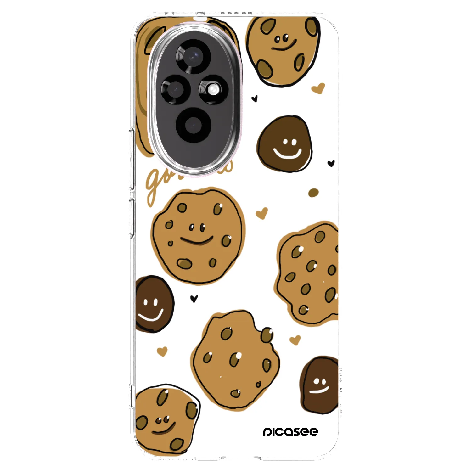 Picasee átlátszó szilikon tok az alábbi mobiltelefonokra Honor 200 Pro 5G - Gookies