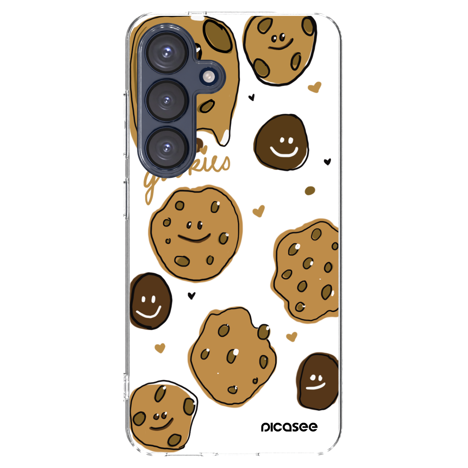 Picasee átlátszó szilikon tok az alábbi mobiltelefonokra Samsung Galaxy S25 5G - Gookies