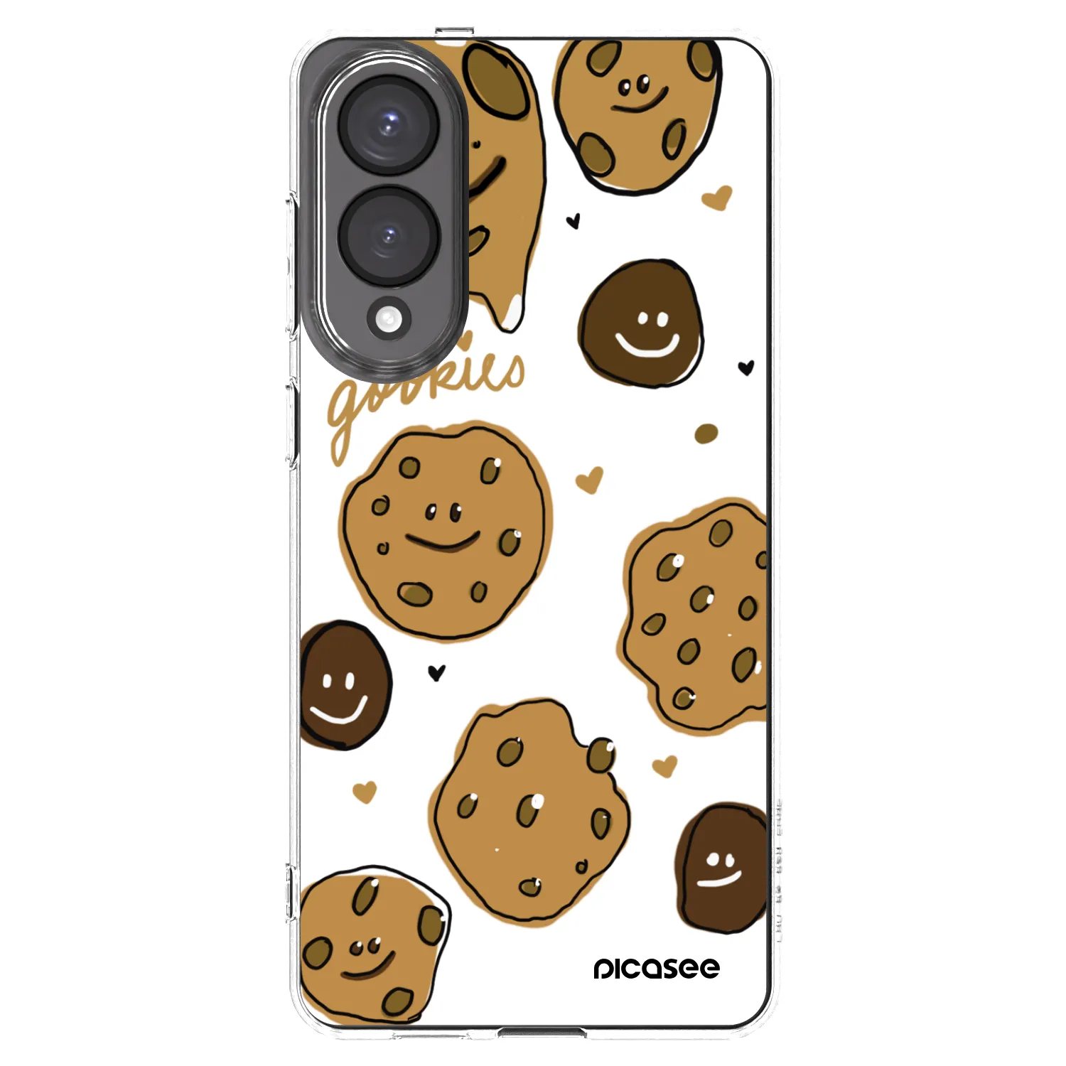 Picasee átlátszó szilikon tok az alábbi mobiltelefonokra Samsung Galaxy S25 Edge 5G - Gookies