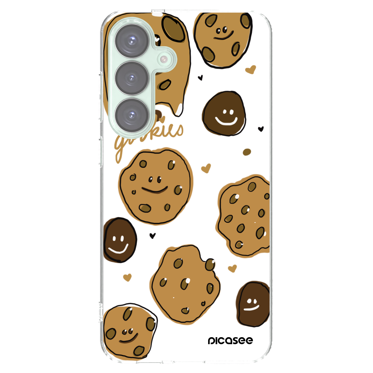 Picasee átlátszó szilikon tok az alábbi mobiltelefonokra Samsung Galaxy S25+ 5G - Gookies
