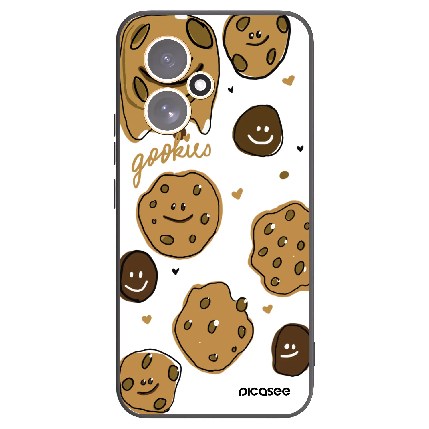 Picasee fekete szilikon tok az alábbi mobiltelefonokra Honor 400 5G - Gookies