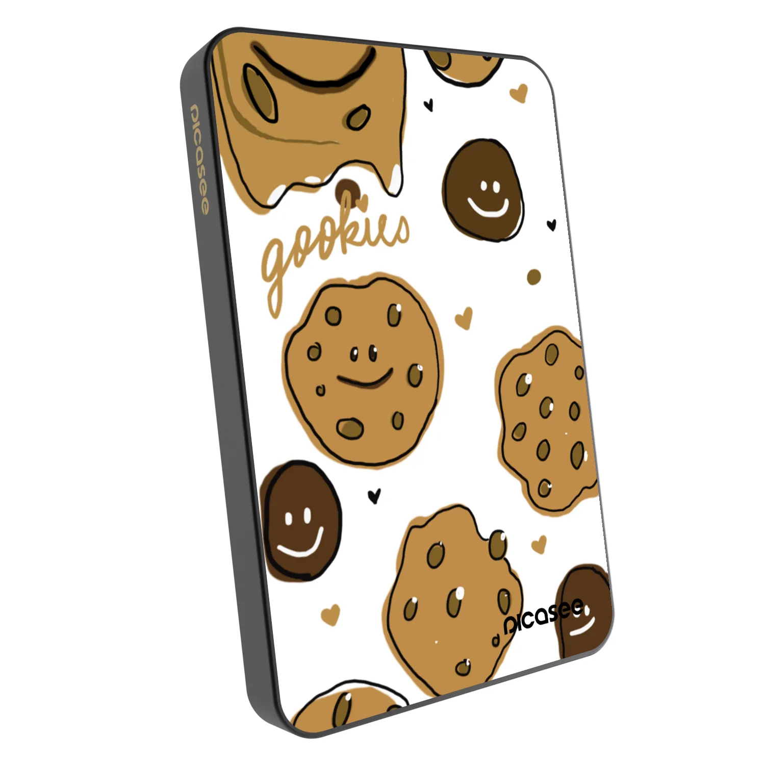 Picasee Powerbank MagSafe 5 000 mAh Szürke - Gookies