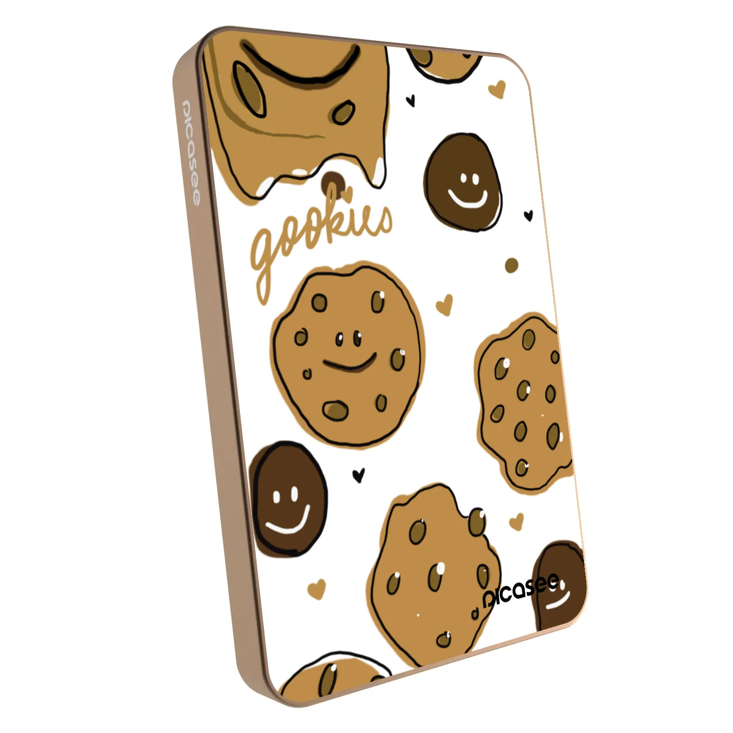 Picasee Powerbank MagSafe 5 000 mAh Aranysárga - Gookies