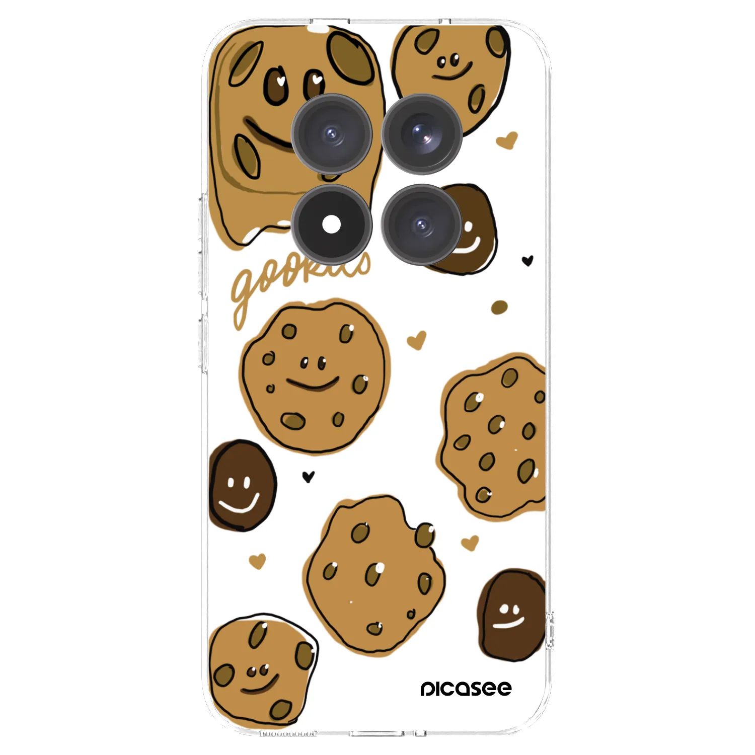 Picasee átlátszó szilikon tok az alábbi mobiltelefonokra Xiaomi Redmi Note 15 Pro+ - Gookies