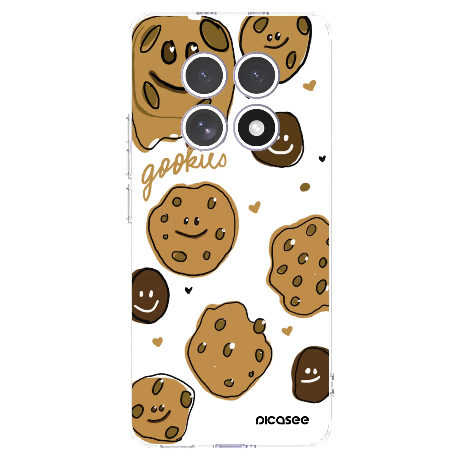 Picasee átlátszó szilikon tok az alábbi mobiltelefonokra Xiaomi Redmi Note 15 - Gookies