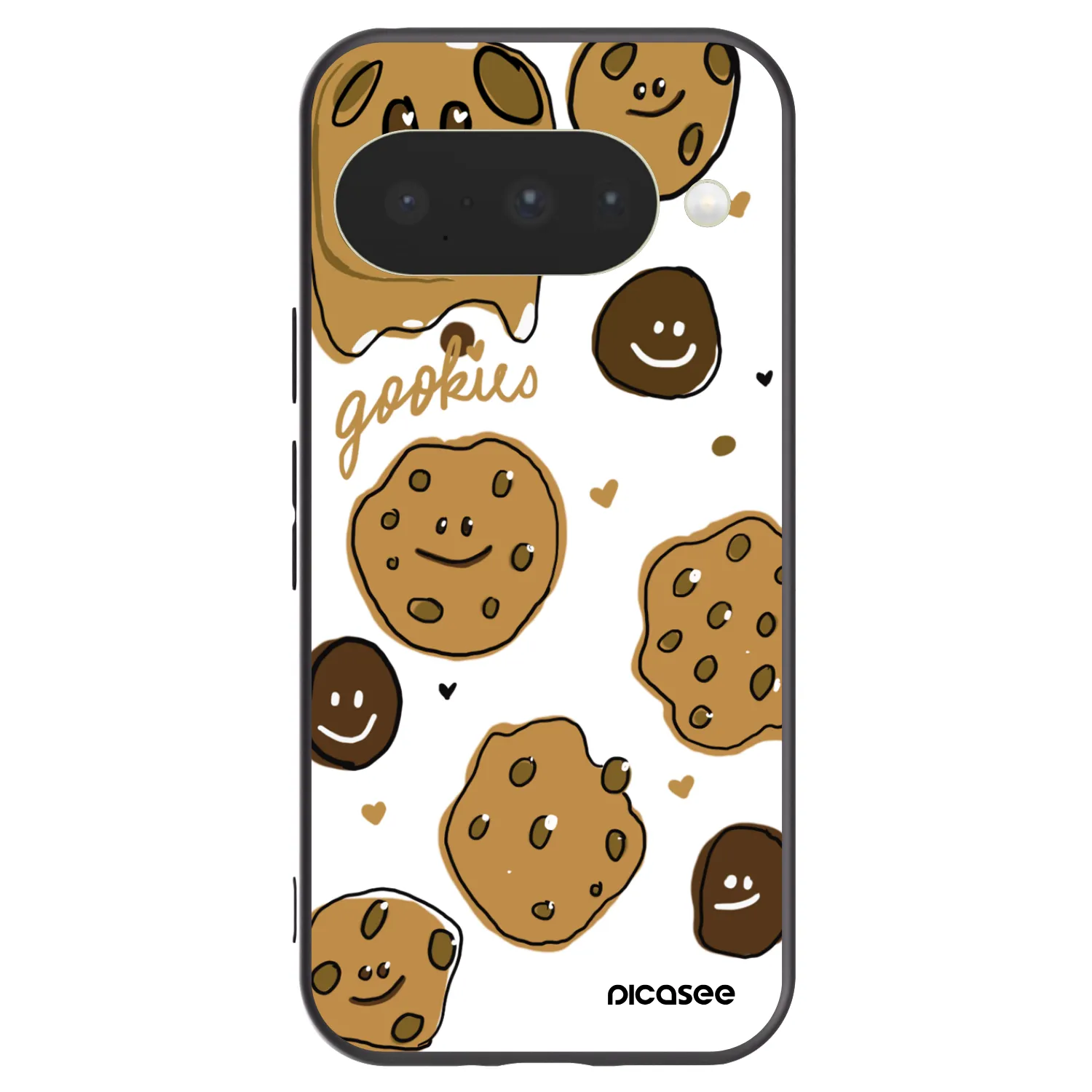 Picasee fekete szilikon tok az alábbi mobiltelefonokra Google Pixel 10 - Gookies