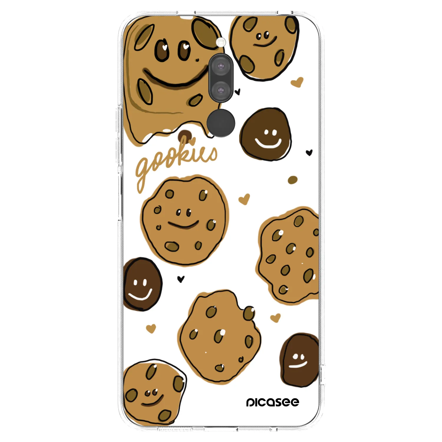 Picasee átlátszó szilikon tok az alábbi mobiltelefonokra Xiaomi Redmi 8 - Gookies