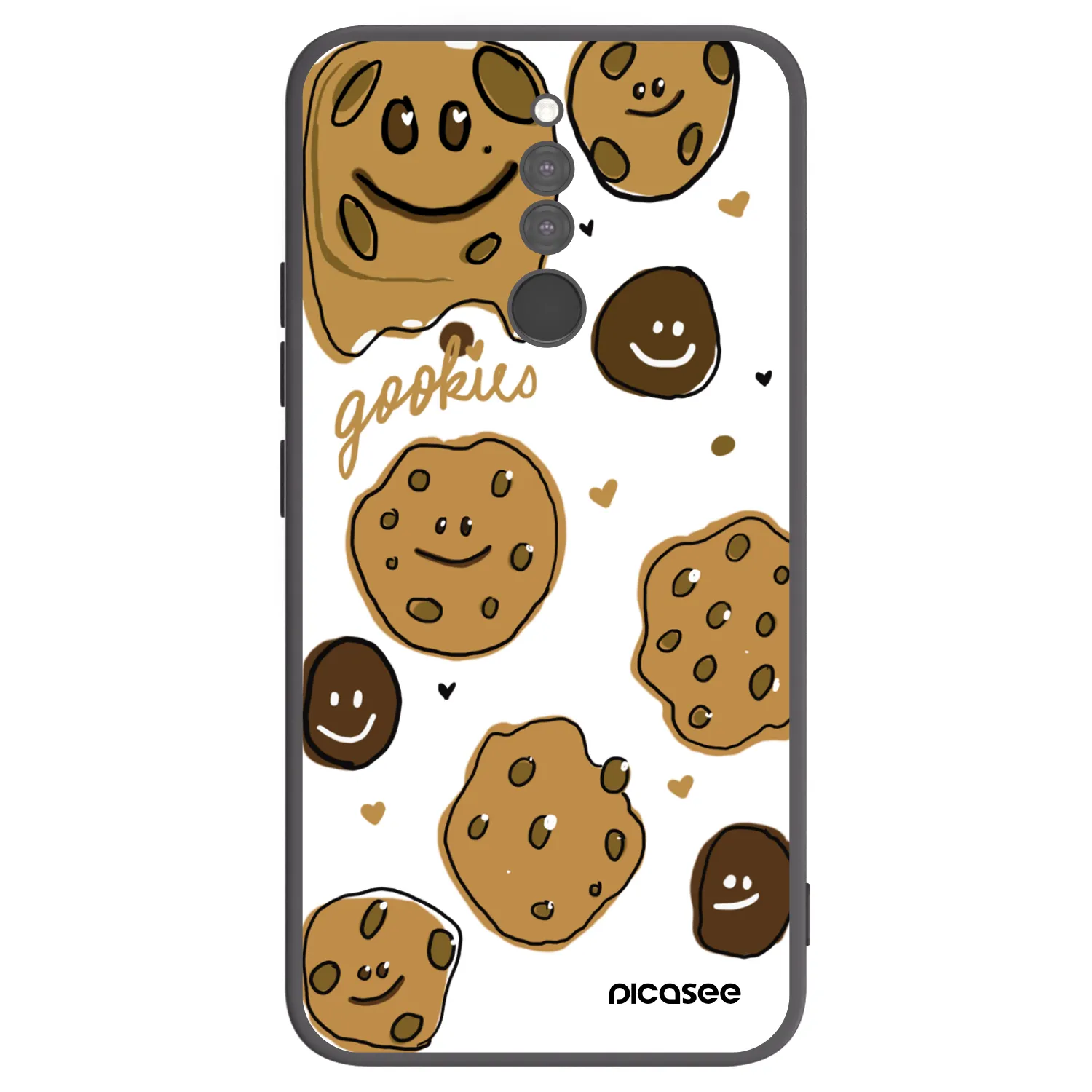 Picasee fekete szilikon tok az alábbi mobiltelefonokra Xiaomi Redmi 8 - Gookies