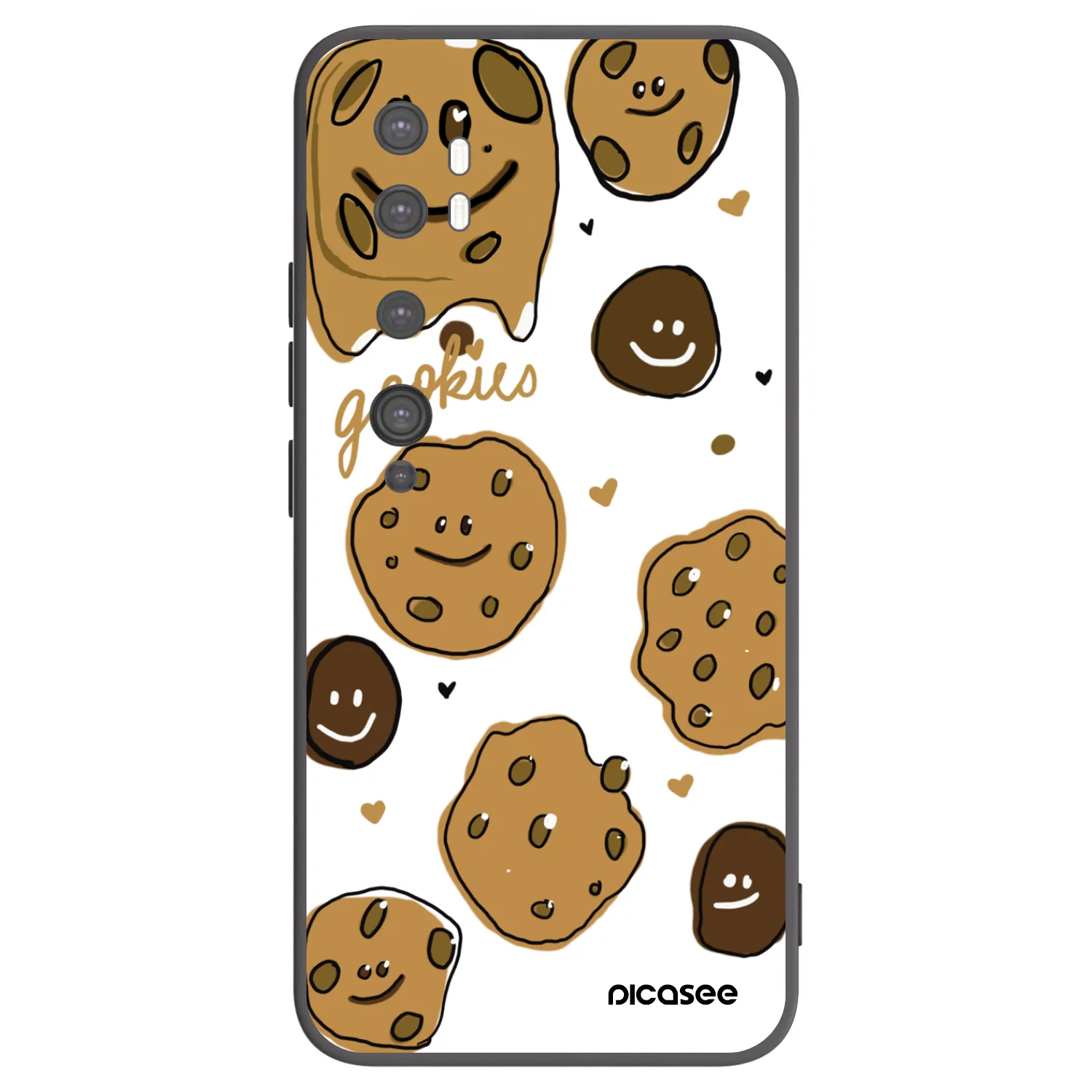 Picasee fekete szilikon tok az alábbi mobiltelefonokra Xiaomi Mi Note 10 (Pro) - Gookies