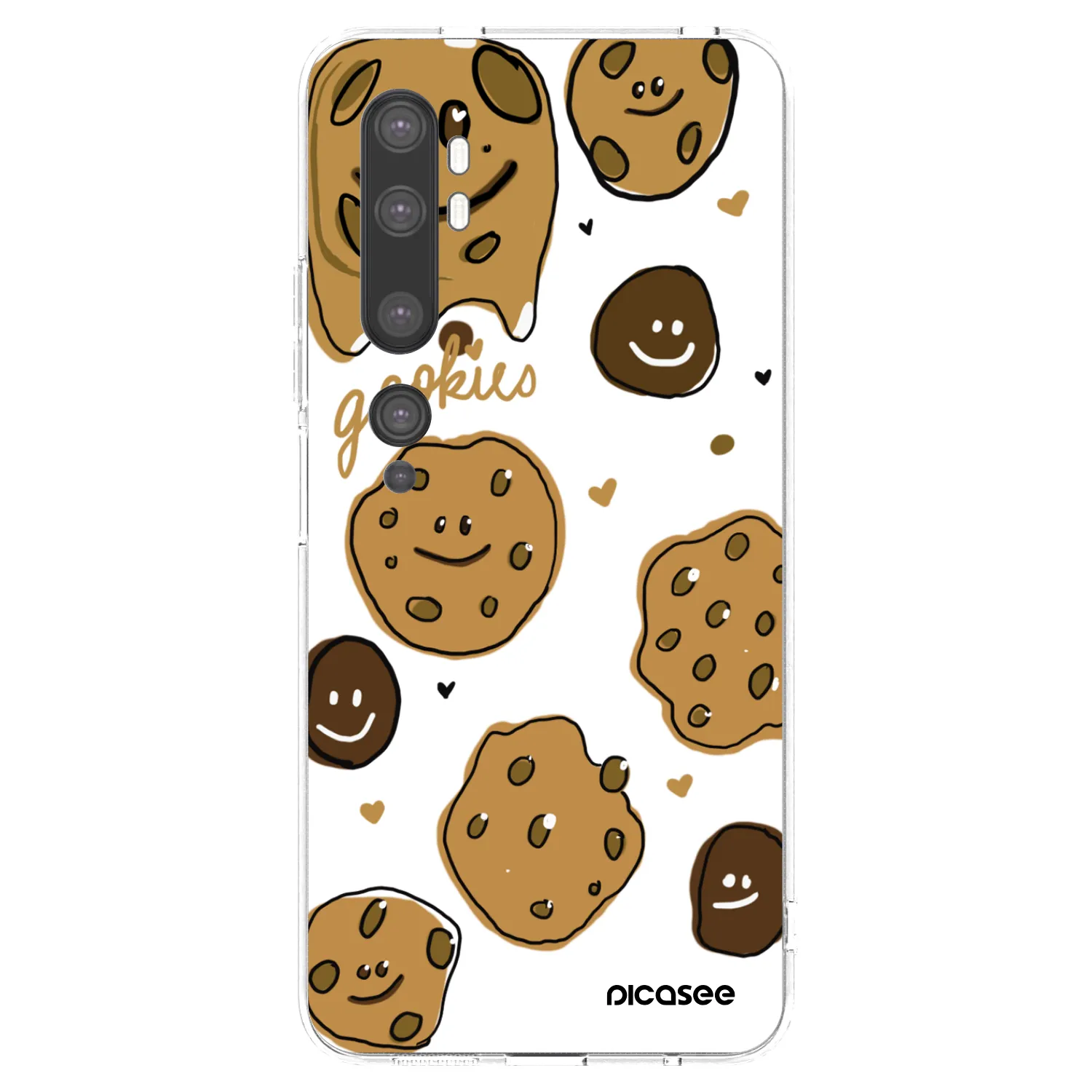 Picasee átlátszó szilikon tok az alábbi mobiltelefonokra Xiaomi Mi Note 10 (Pro) - Gookies