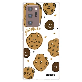 Picasee átlátszó szilikon tok az alábbi mobiltelefonokra Samsung Galaxy Note 20 Ultra - Gookies