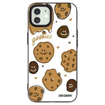 Picasee fekete szilikon tok az alábbi mobiltelefonokra Apple iPhone 12 - Gookies