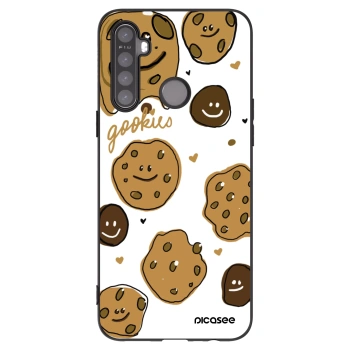 Picasee fekete szilikon tok az alábbi mobiltelefonokra Realme 5 - Gookies