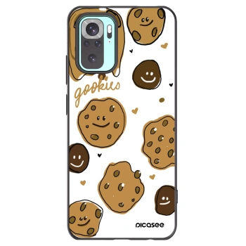 Picasee fekete szilikon tok az alábbi mobiltelefonokra Xiaomi Redmi Note 10 Pro - Gookies