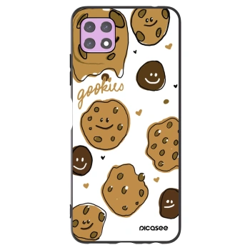 Picasee fekete szilikon tok az alábbi mobiltelefonokra Samsung Galaxy A22 A226B 5G - Gookies