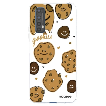 Picasee átlátszó szilikon tok az alábbi mobiltelefonokra Realme 7 - Gookies