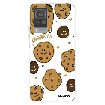 Picasee átlátszó szilikon tok az alábbi mobiltelefonokra Vivo X60 Pro 5G - Gookies