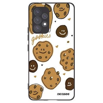 Picasee fekete szilikon tok az alábbi mobiltelefonokra Samsung Galaxy A53 5G A536 - Gookies