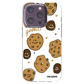 Picasee átlátszó szilikon tok az alábbi mobiltelefonokra Apple iPhone 14 Pro - Gookies